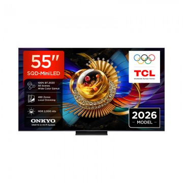 TCL SQD-Mini LED 55Q7D PRO Smart Τηλεόραση 55" 4K UHD Mini LED HDR (2026) TCL SQD-Mini LED 55Q7D PRO Smart Τηλεόραση 55" 4K UHD Mini LED HDR (2026)